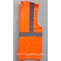 Wholesale Hot Selling High Visibility Workwear Jacket Orange Reflective Hi Vis Work Safety Vest with EN20471 Standard